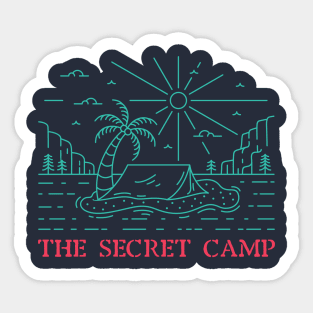 The Secret Camp Sticker